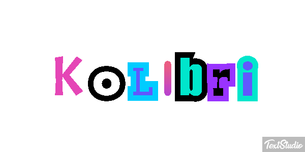 Kolibri Texteffekt