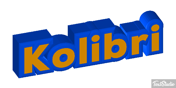 Kolibri Texteffekt