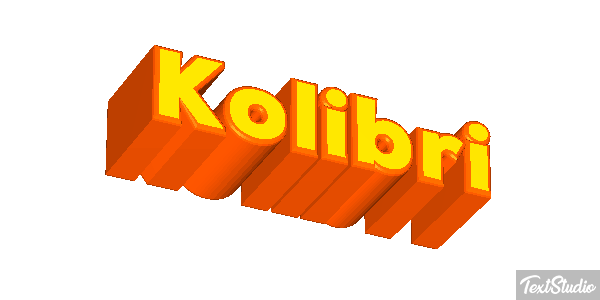 Kolibri Texteffekt