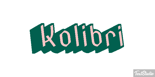 Kolibri Texteffekt