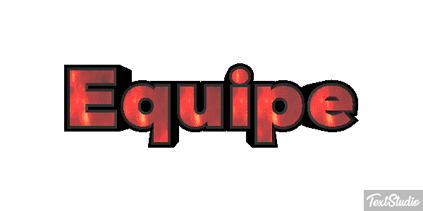 Equipe Efeito do texto
