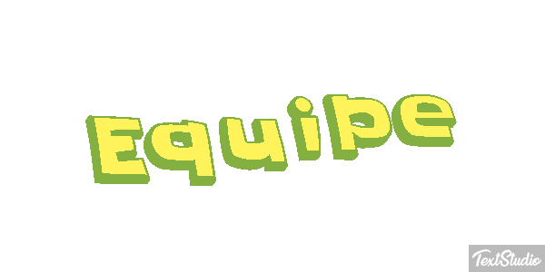 Equipe Efeito do texto