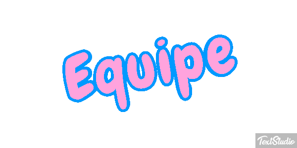 Equipe Efeito do texto