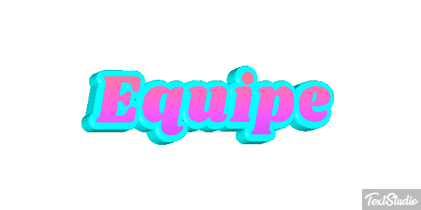 Equipe Efeito do texto