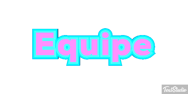 Equipe Efeito do texto