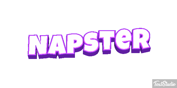 Napster Efecto de texto