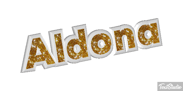 Aldona Text effect