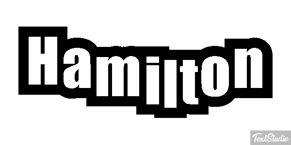 Hamilton Texteffekt
