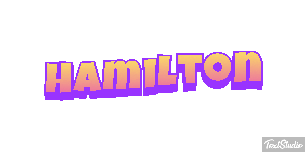Hamilton Texteffekt