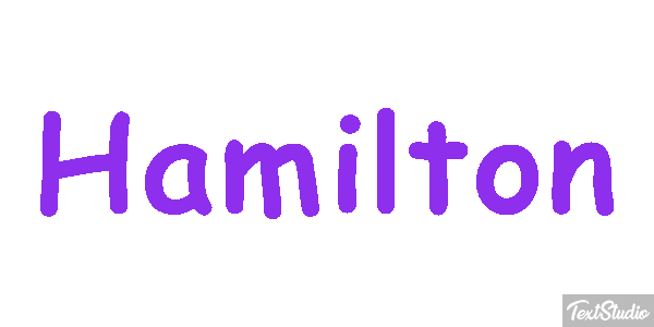 Hamilton Texteffekt