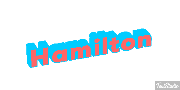 Hamilton Texteffekt
