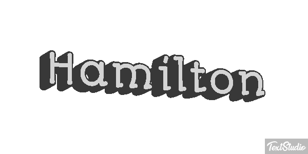 Hamilton Texteffekt