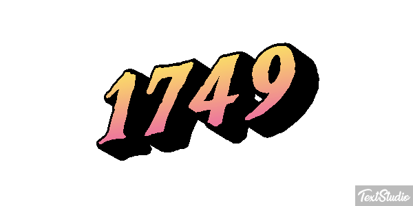 1749 Effetto testo