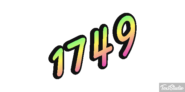 1749 Effetto testo