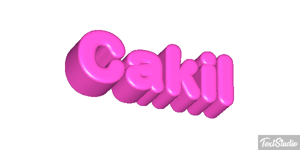 Çakıl Effet de texte