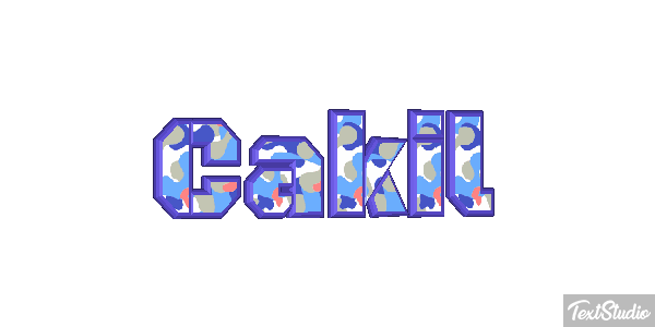 Çakıl Effet de texte