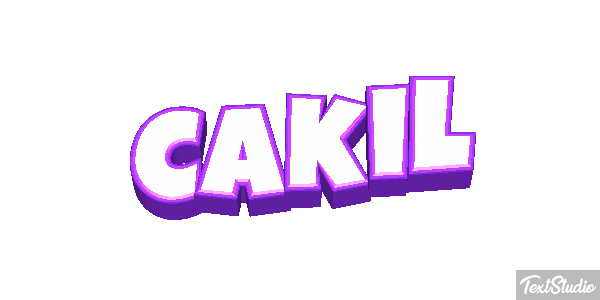 Çakıl Effet de texte