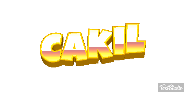 Çakıl Effet de texte