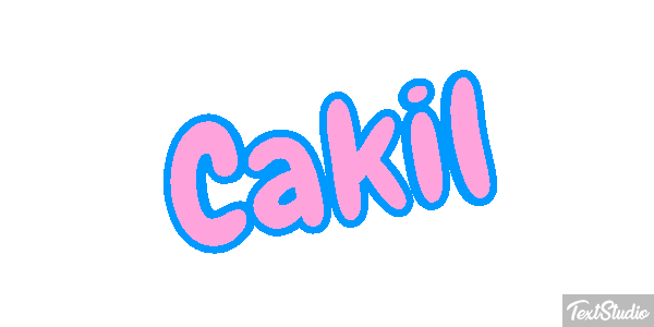 Çakıl Effet de texte