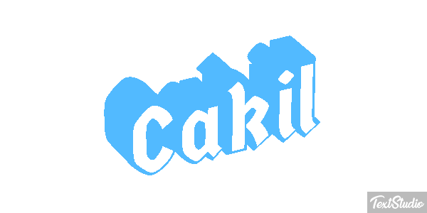 Çakıl Effet de texte