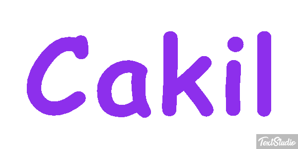 Çakıl Effet de texte