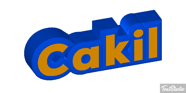 Çakıl Effet de texte