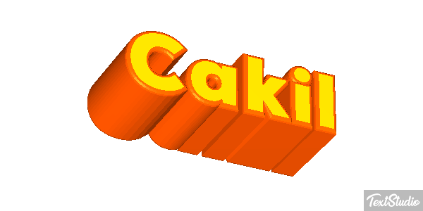Çakıl Effet de texte
