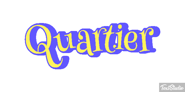 Quartier Текстовый эффект