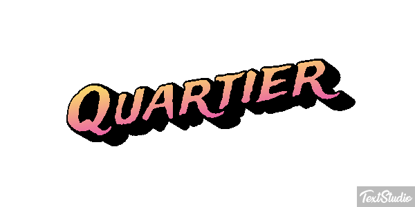 Quartier Текстовый эффект