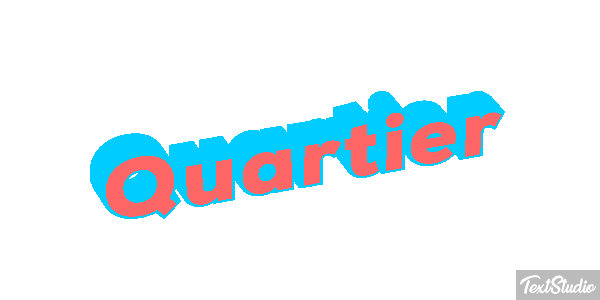Quartier Текстовый эффект
