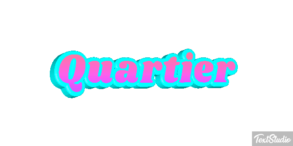 Quartier Текстовый эффект