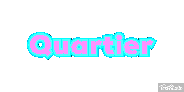 Quartier Текстовый эффект