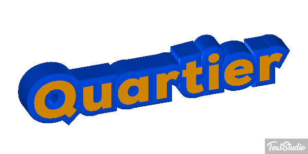 Quartier Текстовый эффект