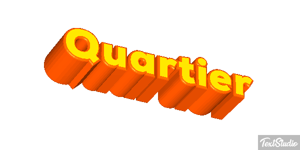 Quartier Текстовый эффект