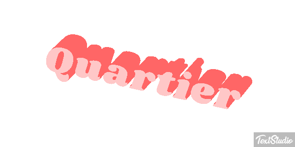 Quartier Текстовый эффект