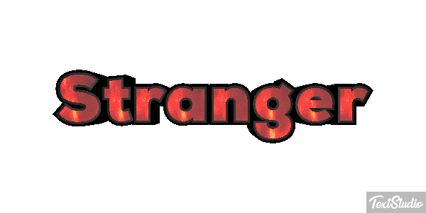 Stranger Text effect