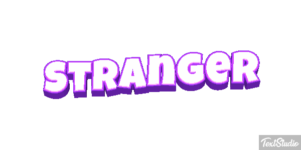 Stranger Text effect