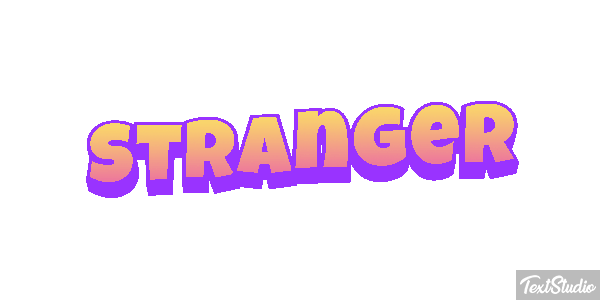 Stranger Text effect