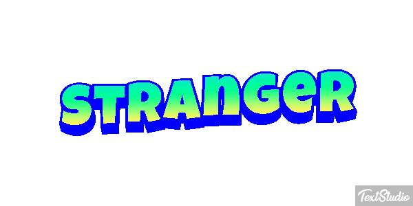 Stranger Text effect