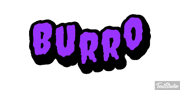 Burro Efeito do texto