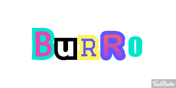 Burro Efeito do texto