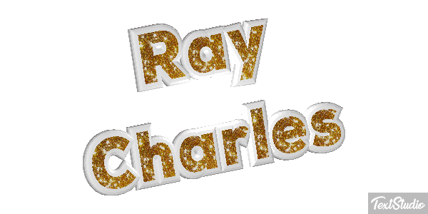 Ray Charles テキスト効果