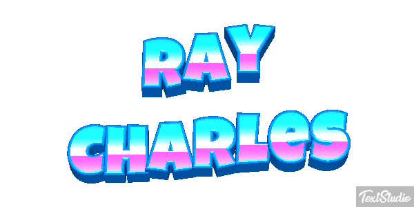 Ray Charles テキスト効果