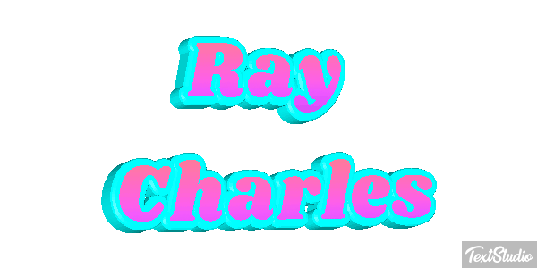 Ray Charles テキスト効果