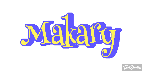 Makary Texteffekt