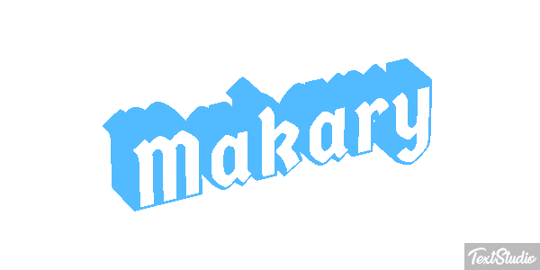 Makary Texteffekt