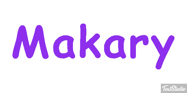 Makary Texteffekt