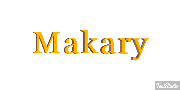Makary Texteffekt