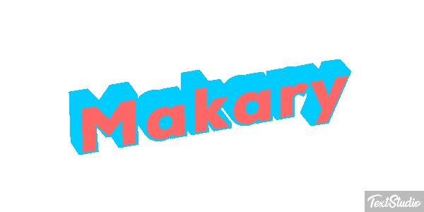 Makary Texteffekt