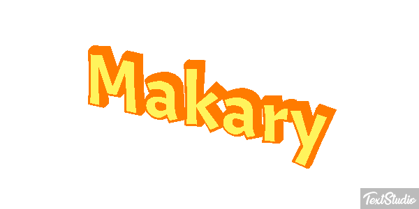 Makary Texteffekt